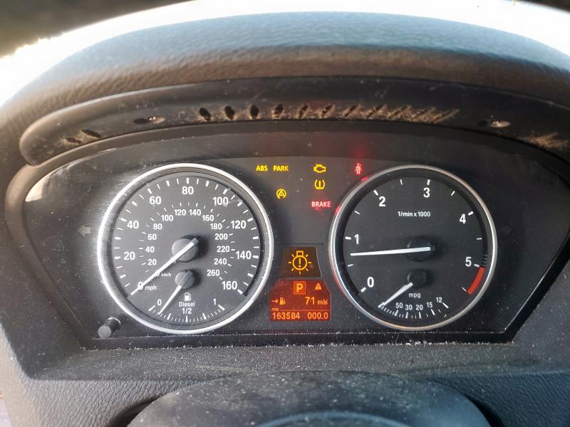 5UXFF03509LJ96323 - 2009 BMW X5 XDRIVE35D SILVER photo 9