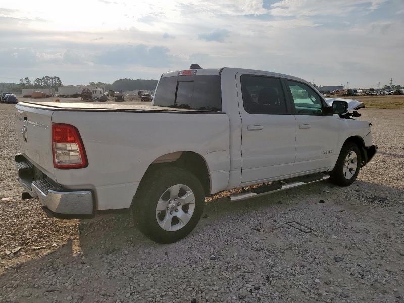 1C6RREFT8MN609266 - 2021 RAM 1500 BIG HORN/LONE STAR WHITE photo 3
