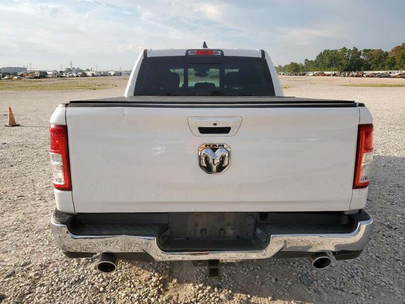 1C6RREFT8MN609266 - 2021 RAM 1500 BIG HORN/LONE STAR WHITE photo 6