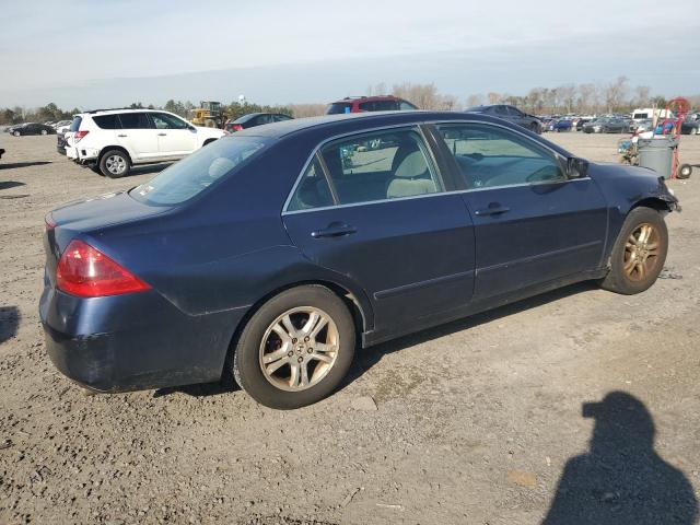 1HGCM56706A038934 - 2006 HONDA ACCORD EX BLUE photo 3