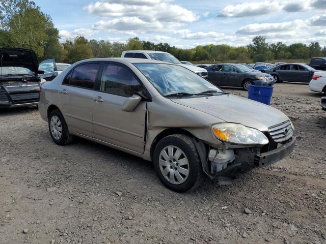 1NXBR32E43Z176051 - 2003 TOYOTA COROLLA CE 金色 照片 4