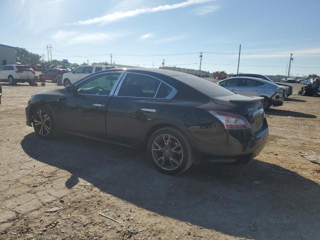 1N4AA5AP1EC906423 - 2014 NISSAN MAXIMA S BLACK photo 2