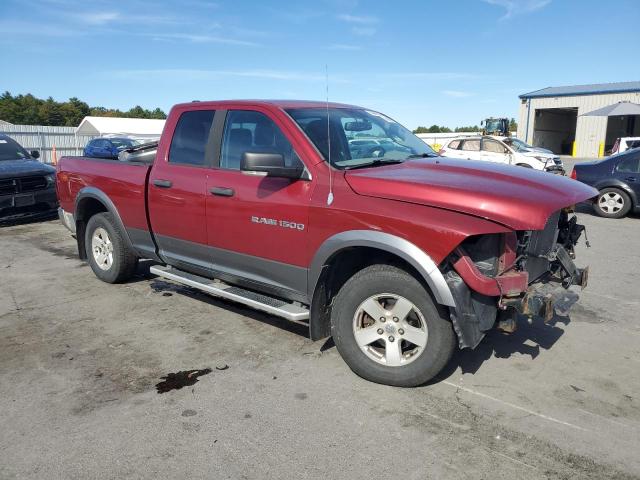 1C6RD7GP3CS303779 - 2012 DODGE RAM 1500 SLT Կարմիր լուսանկար 4