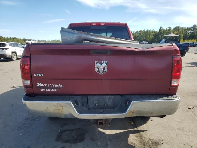 1C6RD7GP3CS303779 - 2012 DODGE RAM 1500 SLT Կարմիր լուսանկար 6