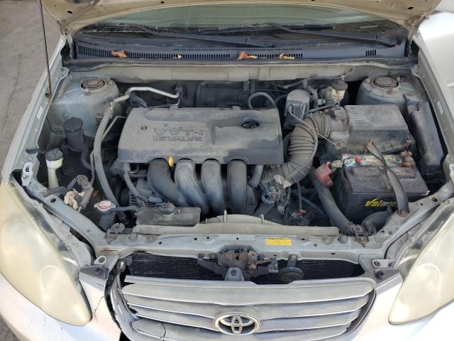 1NXBR32E43Z157077 - 2003 TOYOTA COROLLA CE 灰色 照片 11