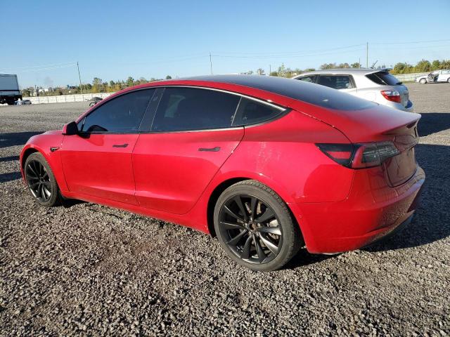 5YJ3E1EB5MF855184 - 2021 TESLA MODEL 3 Կարմիր լուսանկար 2
