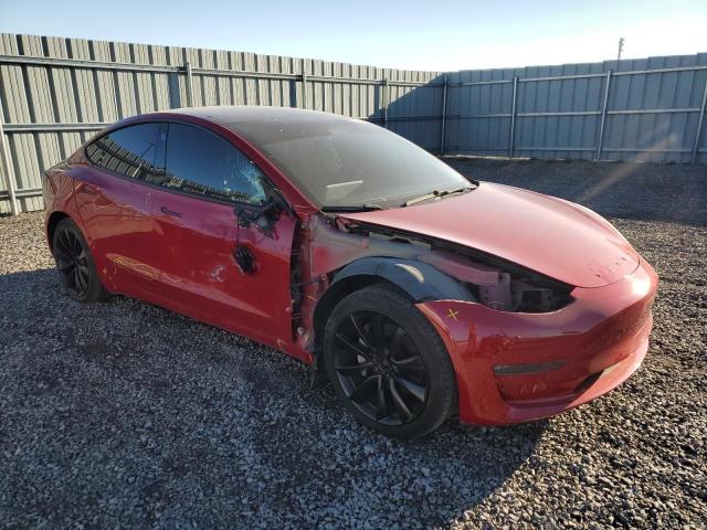 5YJ3E1EB5MF855184 - 2021 TESLA MODEL 3 Կարմիր լուսանկար 4