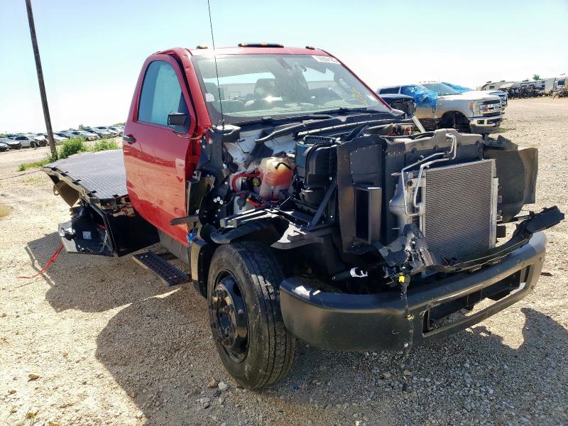 1HTKHPVK2NH271965 - 2022 CHEVROLET SILVERADO RED photo 4