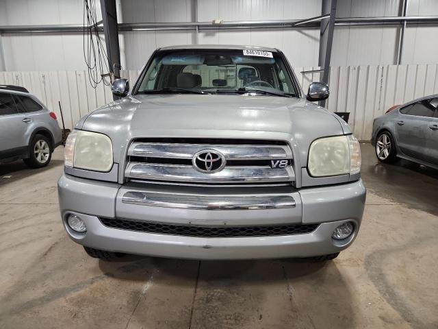 5TBDT44105S496305 - 2005 TOYOTA TUNDRA DOUBLE CAB SR5 SILVER photo 5