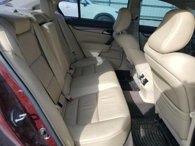 19UUA8F2XCA019533 - 2012 ACURA TL BURGUNDY photo 10