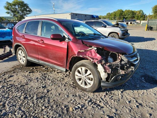 5J6RM4H79CL048694 - 2012 HONDA CR-V EXL MAROON photo 4