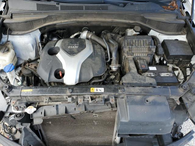 5XYZU3LAXEG215274 - 2014 HYUNDAI SANTA FE S WHITE photo 12