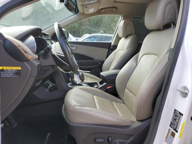 5XYZU3LAXEG215274 - 2014 HYUNDAI SANTA FE S WHITE photo 7