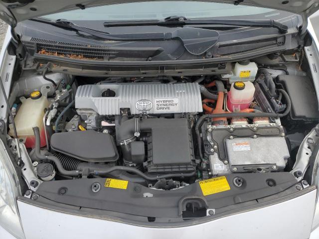 JTDKN3DU3B0262784 - 2011 TOYOTA PRIUS SILVER photo 11