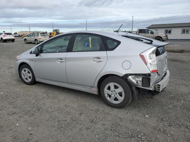 JTDKN3DU3B0262784 - 2011 TOYOTA PRIUS SILVER photo 2
