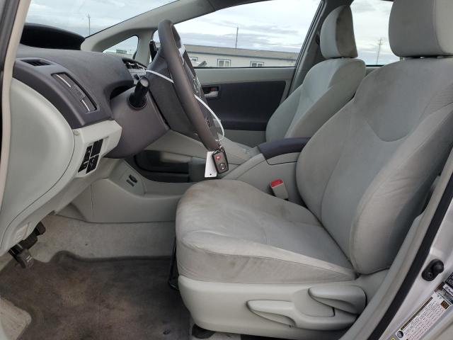 JTDKN3DU3B0262784 - 2011 TOYOTA PRIUS SILVER photo 7