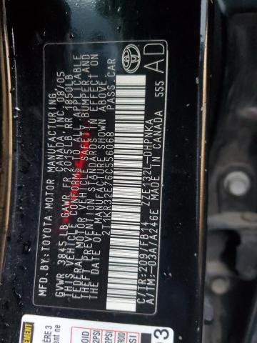 2T1KR32E76C556068 - 2006 TOYOTA COROLLA MA XR BLACK photo 13