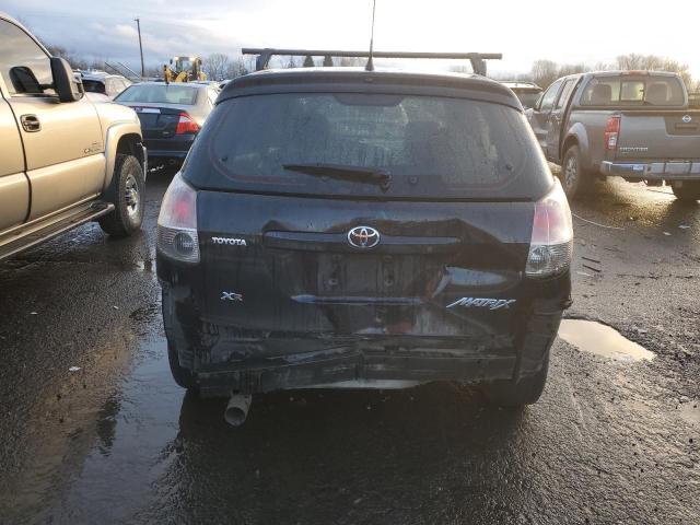 2T1KR32E76C556068 - 2006 TOYOTA COROLLA MA XR BLACK photo 6