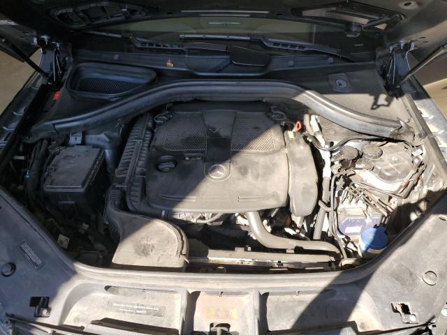 4JGDA5HB2HA889645 - 2017 MERCEDES-BENZ GLE 350 4MATIC SILVER photo 12