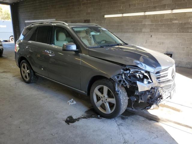 4JGDA5HB2HA889645 - 2017 MERCEDES-BENZ GLE 350 4MATIC SILVER photo 4