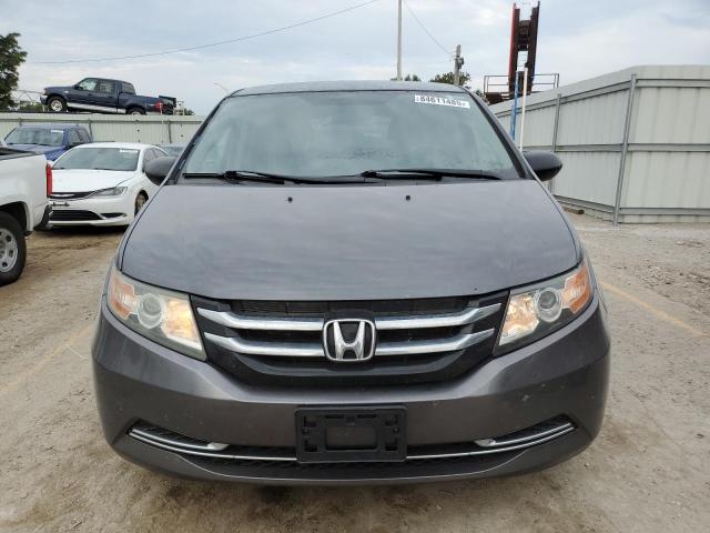 5FNRL5H28EB065513 - 2014 HONDA ODYSSEY LX GRAY photo 5
