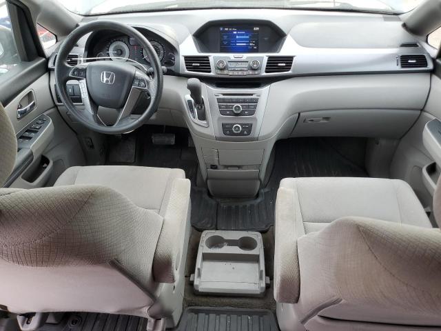 5FNRL5H28EB065513 - 2014 HONDA ODYSSEY LX GRAY photo 8