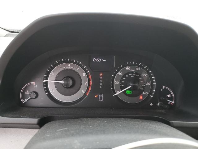 5FNRL5H28EB065513 - 2014 HONDA ODYSSEY LX GRAY photo 9