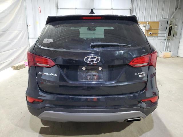 5XYZTDLB8HG440279 - 2017 HYUNDAI SANTA FE S BLACK photo 6