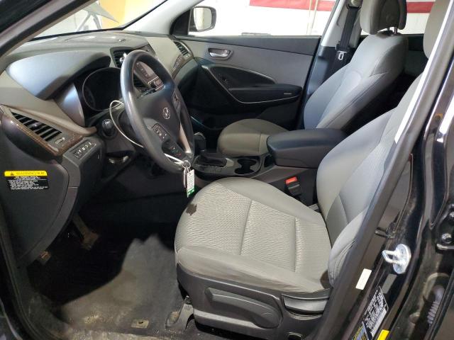 5XYZTDLB8HG440279 - 2017 HYUNDAI SANTA FE S BLACK photo 7