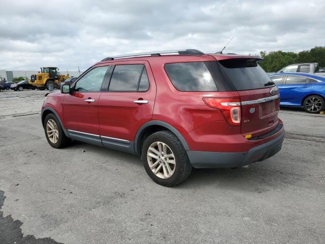 1FM5K7D86EGA86126 - 2014 FORD EXPLORER XLT RED photo 2