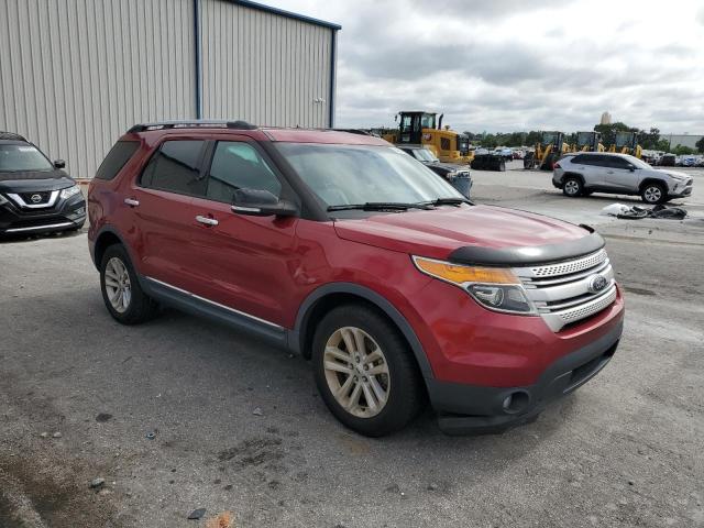1FM5K7D86EGA86126 - 2014 FORD EXPLORER XLT RED photo 4