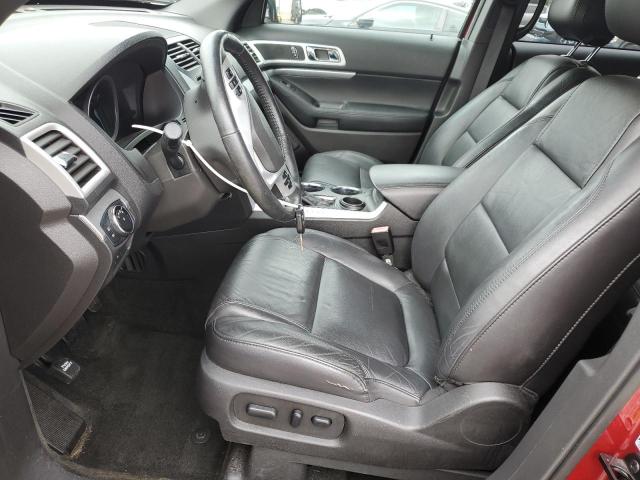 1FM5K7D86EGA86126 - 2014 FORD EXPLORER XLT RED photo 7
