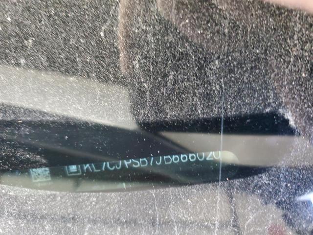 KL7CJPSB7JB666020 - 2018 CHEVROLET TRAX 1LT Grau Foto 14