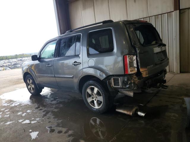 5FNYF4H53AB032405 - 2010 HONDA PILOT EXL ნაცრისფერი ფოტო 2