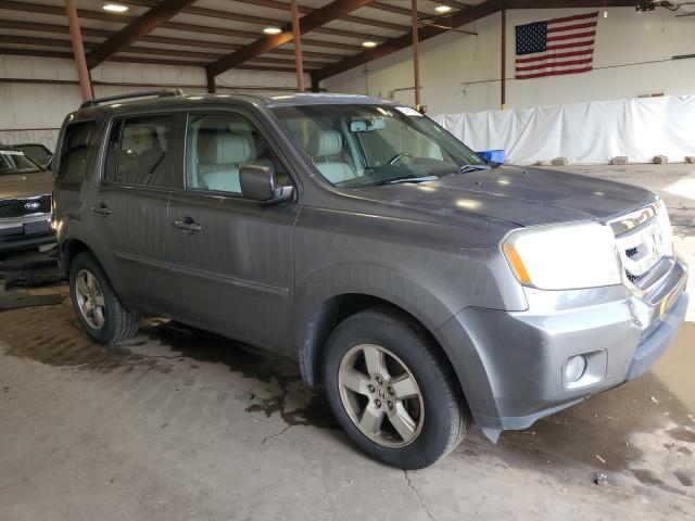 5FNYF4H53AB032405 - 2010 HONDA PILOT EXL ნაცრისფერი ფოტო 4