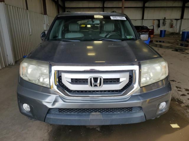 5FNYF4H53AB032405 - 2010 HONDA PILOT EXL ნაცრისფერი ფოტო 5