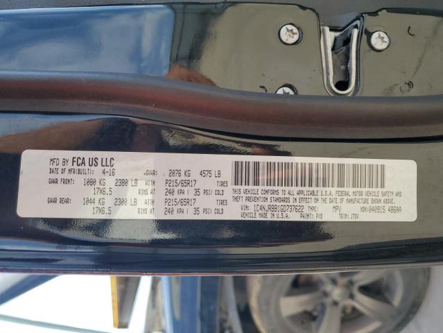 1C4NJRBB1GD737622 - 2016 JEEP PATRIOT SPORT BLACK photo 12