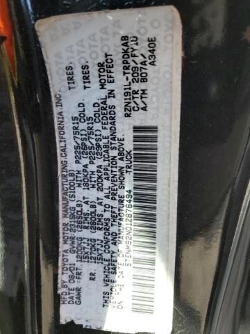 5TENM92N01Z876494 - 2001 TOYOTA TACOMA PRERUNNER 黑色 照片 13