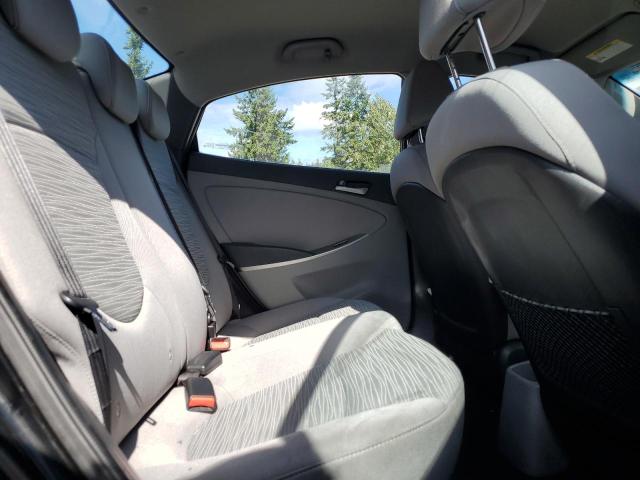 KMHCT4AE9FU877878 - 2015 HYUNDAI ACCENT GLS BLACK photo 10