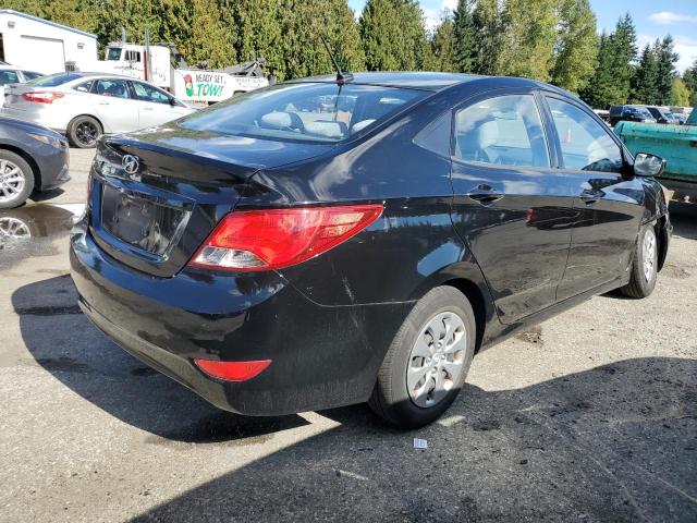 KMHCT4AE9FU877878 - 2015 HYUNDAI ACCENT GLS BLACK photo 3
