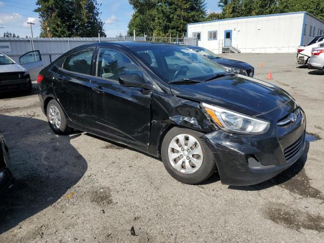 KMHCT4AE9FU877878 - 2015 HYUNDAI ACCENT GLS BLACK photo 4