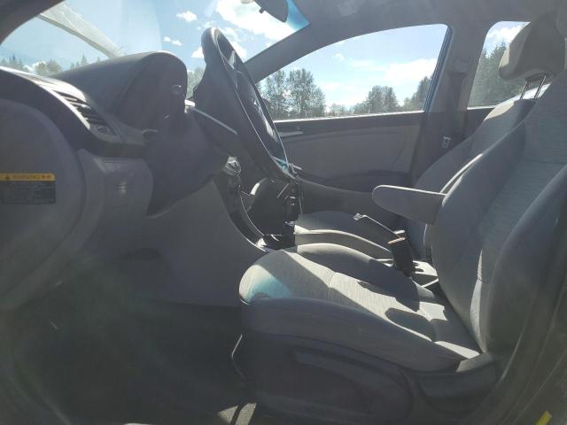 KMHCT4AE9FU877878 - 2015 HYUNDAI ACCENT GLS BLACK photo 7