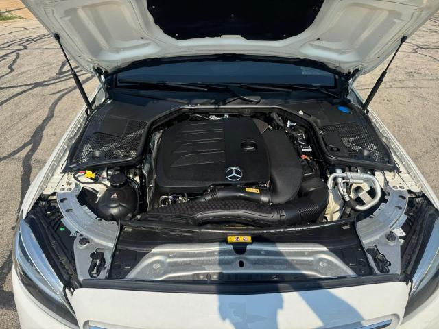 55SWF8EB2LU332740 - 2020 MERCEDES-BENZ C 300 4MATIC WHITE photo 7
