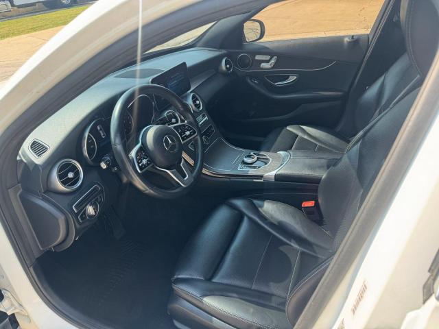 55SWF8EB2LU332740 - 2020 MERCEDES-BENZ C 300 4MATIC WHITE photo 9