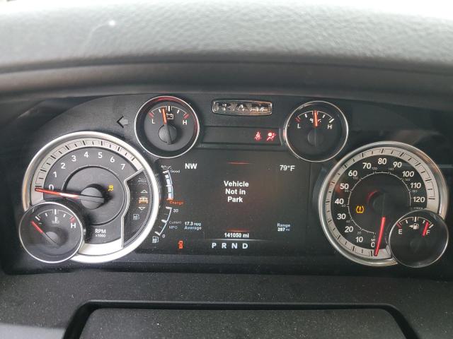 1C6RR7LT8JS135638 - 2018 RAM 1500 SLT GRAY photo 9