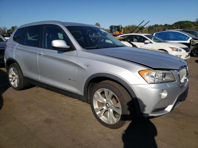 5UXWX7C56BL732512 - 2011 BMW X3 XDRIVE35I SILVER photo 4