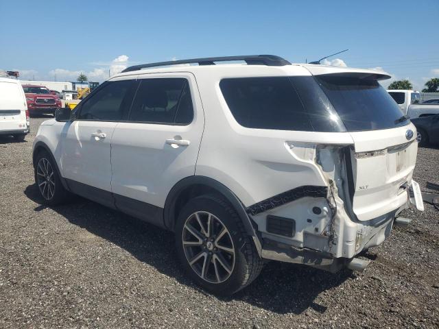 1FM5K7D89FGC02534 - 2015 FORD EXPLORER XLT WHITE photo 2