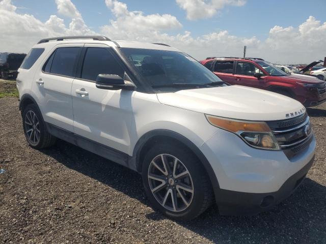 1FM5K7D89FGC02534 - 2015 FORD EXPLORER XLT WHITE photo 4