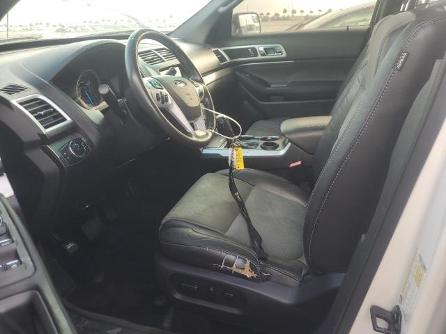1FM5K7D89FGC02534 - 2015 FORD EXPLORER XLT WHITE photo 7