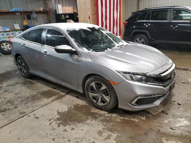 19XFC2F65KE030971 - 2019 HONDA CIVIC LX SILVER photo 4